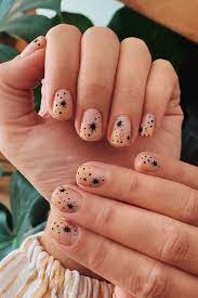 So Cute Short Acrylic Nails Ideas You Will Love Them Shiny Nails Designs Short Acrylic Nails Dots Nails