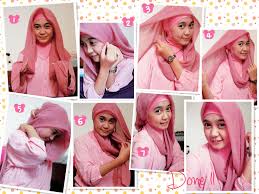 Image result for tutorial hijab
