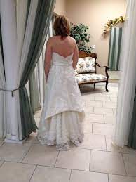 A Traditional French Bustle To Show Off The Lace Scalloped Hem Wedding Dress Bustle Wedding Dress Train Bustle Wedding Gowns Mermaid