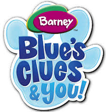 Blue's clues season 5 epïsode 2 colors everywhere! Barney Blue S Clues And You Logo By Brandontu1998 On Deviantart