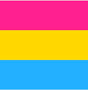 Pansexual flag from www.amazon.com