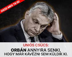 Ma uniós csúcs lesz Brüsszelben, többek között téma Ukrajna további  támogatása Európa biztonsága érdekében. Korábban a csúcsok előtt mindig  nagy volt az izgalom, hogy vajon Orbán vétózni fog-e. Ment a nagyüzem, hogy