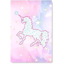 More bedroom decorating ideas.view in gallery add energizing color to the kids' bedroom with cool stripes [design: Awkward Styles Awkward Styles Unicorn Poster Art Unframed Unicorn Pink Unicorn Poster For Girls Kids Nursery Room Wall Decor Baby Girl Bedroom Wall Art Unframed Poster Artwork Funny Unicorn Decals For