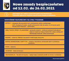Jakie obostrzenia po 25 kwietnia? Koronawirus Nowe Zasady Ale Nadal W Rezimie Sanitarnym Zmiany Od 12 Lutego Urzad Miejski W Prusicach