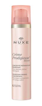 Podlaga za make up nuxe creme prodigieuse boost popolnoma zgladi kožo, jo pripravi za nanašanje make upa in zagotavlja daljšo obstojnost ličenja. Concentre Preparateur Energisant Creme Prodigieuse Boost Nuxe Beaute Test Beaute Test