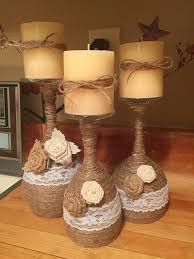 See more ideas about wine glass candle holder, wine glass candle, wine glass crafts. Handmade Twine Wrapped Wine Glass Candle Holders Wine Glass Candle Holder Wine Glass Candle Glass Candle Holders