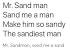 Mr Sandman The Sandiest Man