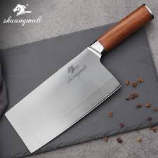 Couteau De Cuisine Chinois 8 Pouces 5cr15mov En Acier Utilitaire Chinois Couteau De Cuisine Cadeau Familial Couteau A Decouper Les Legumes Aliexpress