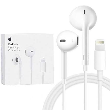 AUDIFONO EARPODS LIGHTNING CONNECTOR IPHONE ORIGINAL