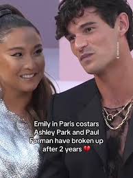 Ashley Park y Paul Forman: ruptura con amor