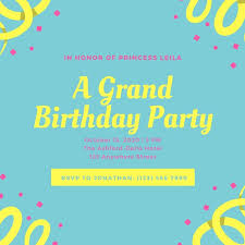 Here is a very big collection of birthday party invites free and among them you can find: Free Printable Editable Kids Party Invitation Templates Canva