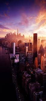 To set the image as your wallpaper, tap and hold to save it to your camera roll. New York Sunset Iphone Wallpapers Top Free New York Sunset Iphone Backgrounds Wallpaperaccess