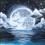 Paint and Sip: Mystic Shores *Add a Candle*