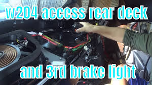 Valid as of 1.6.09 with automatic air conditioning: Mercedes Benz C Class W204 How To Route Your Dash Cam Cables Access All Areas And Use A Fuse Tap Youtube
