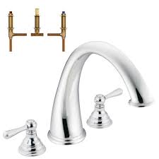 Maybe you would like to learn more about one of these? Moen Kingsley 2 Handle Deck Mount Roman Tub In Chrome Valve Included T920 4792 The Home Depot