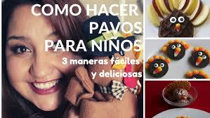 Como hacer Pavos para niños