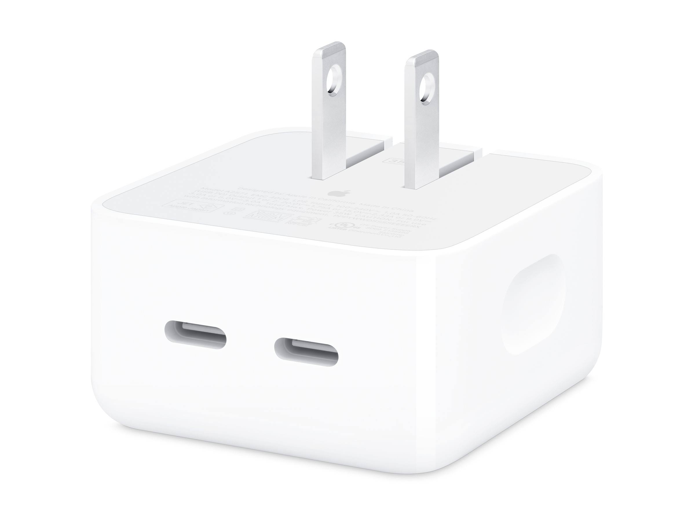 Apple 35W Dual USB-C Port Power Adapter