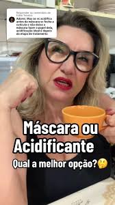 Máscara ou acidificante? Entenda a ordem correta