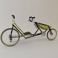 3d Model Recumbent Bike Recumbent Bicycle Bike Exercise Bikes