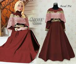 Gamis Cantik Murah 50000 Gambar Islami