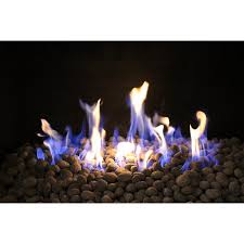 Imagine the flames dancing above these translucent stones as your friends and family gather around the fire. Exotic Fire Glass Fire Pit Lava Rocks Wayfair
