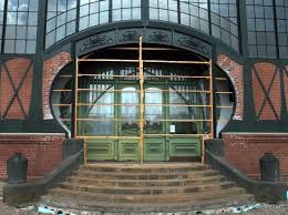 It is in the middle part of the state and is considered to be the administrative, commercial and cultural centre of the ruhr area with some 5.21 million inhabitants. Art Nouveau Door At Zeche Zollern