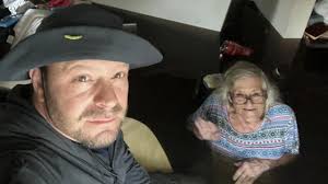 Man Swims in Flood Waters to Rescue Trapped Elderly Mom