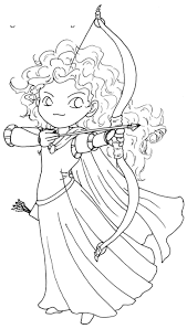 Pocahontas disney coloring for teens. Posing Of Princess Merida Brave Coloring Pages Disney Coloring Pages Princess Coloring Pages Coloring Pages