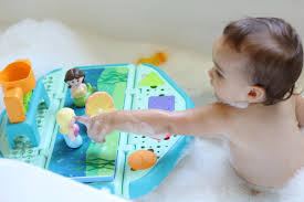 Play Under The Sea On Top Of The Tubby Table With A Floatable Activity Mat 2 Mermaids And A Mermaid Shell Kids Bath Toys Bath Toys For Toddlers Activity Mat