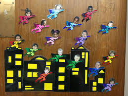 preschool superhero attendance board attendance board