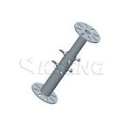 Adjustable Double Flanged Tube for Solar Ground Screw ...