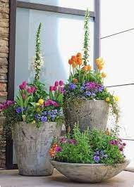 15 Unique And Beautiful Container Garden Ideas Sanctuary Home Decor Small Front Yard Landscaping Garden Containers Container Gardening Flowers