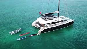 Catamaran Mahasattva Crewed Yacht Charter Vacations In The Virgin Island In 2020 Catamaran Yacht Yacht Charter