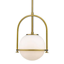 Glass Globe Pendant Light Gold Lms Lighting Vintage Modern Round Brushed Brass Ceiling Hanging Lig Glass Globe Pendant Light Globe Pendant Light Globe Pendant
