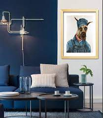 Pin On Hipster Animals In Clothes Art