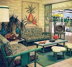 60 S Sun Room Tiki Decor Tiki Lounge Mid Century Decor