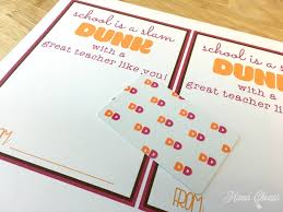 Maybe you would like to learn more about one of these? Dunkin Donuts Themed Teacher Gift Free Printable Tag Mama Cheaps