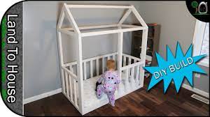 I continue my series of 2x4 bed frame projects with this super simple design about building a toddler bed. Build A Toddler House Bed Frame Youtube