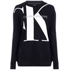 Amazon music stream millions of songs: Calvin Klein Jeans Women Large Logo Sweat Clothing From Eqvvs Women Uk