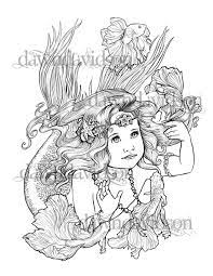 Some of these love coloring pages for adults have a inspirational quote on them, while some are just pure lovely art with heart and curvy abstract patterns. My Betta Friends Davidsondrawings Adult Coloring Page Fantasy Coloring Pages For Adults Digital