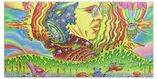 Owsley and his Bears Bath Towel by Jeff Hopp