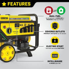 I've not yet had much experience with this generator. Champion Power Equipment 10 000 8 000 Watt Dual Fuel Generator 201035 At Tractor Supply Co