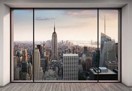 Poster Mural Xxl Penthouse Photo Murale Parement Mural Duplex New York