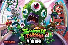 Download Zombie Tsunami Mod Apk Paling Baru Five Bar
