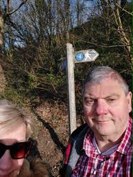 Fantastic winter sunshine today. Great day for a walk from Mochdre to Bryn  y Maen and then onto the Bay...