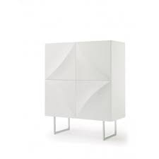 4 portes avec étagères intérieure; Buffet Haut 4 Portes En Bois Laque Blanc Relief 3d Paulin L 100 X L 45 5 X H 125 Achat Vente Buffet Bahut Buffet Haut 4 Portes En Bois Soldes Sur Cdiscount Des Le 20 Janvier Cdiscount