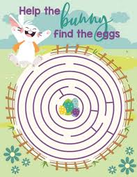 Colorful mazes and characters that makes easter mazes for kids fun and challenging at easter time. Fun Printable Easter Maze Coloring Activities For Kids