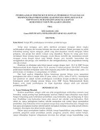 Kegiatan pembelajaran berupa pendalaman materi untuk peserta didik, dirancang guru untuk. Https Media Neliti Com Media Publications 296757 Pembelajaran Terstruktur Dengan Pemberia 58bd2827 Pdf