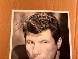 Tom Reese Very Rare Early Autographed 8/10 Photo '65 w/Handwritten Note  VanishPt