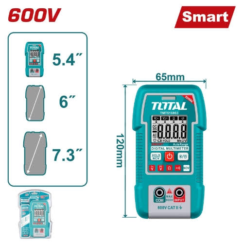 TOTAL TMT516003 Digital Multimeter, AI generated